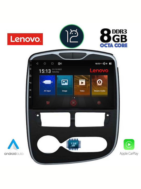 Lenovo Car-Audiosystem für Renault Clio 2012-2015 (Bluetooth/USB/WiFi/GPS) mit Touchscreen 10.1"