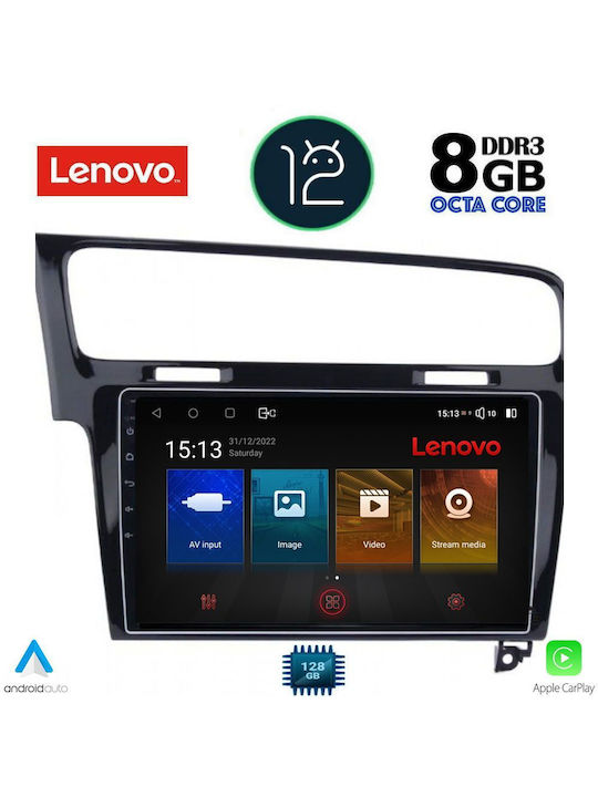 Lenovo Car-Audiosystem für Volkswagen Golf 2013-2020 (Bluetooth/USB/WiFi/GPS/Apple-Carplay) mit Touchscreen 10.1"