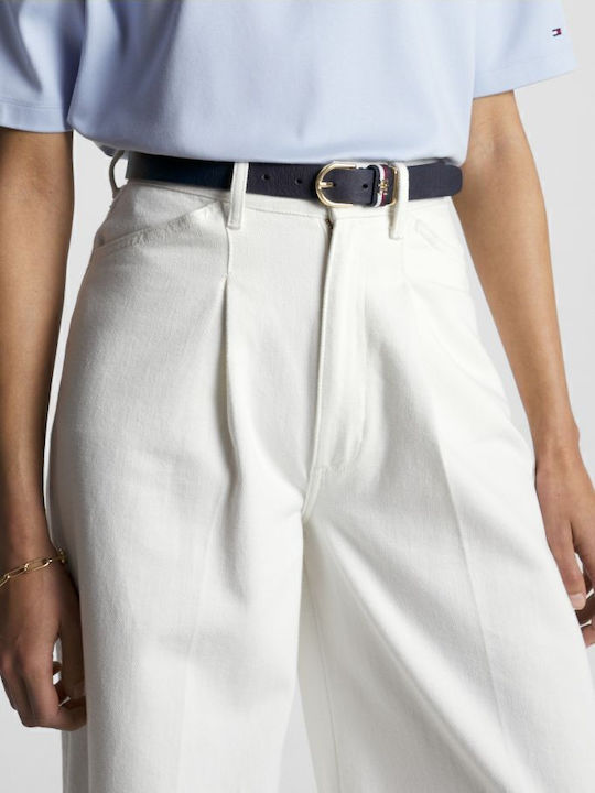 Timeless Corp 2.5 Leather Women's Belt Blue