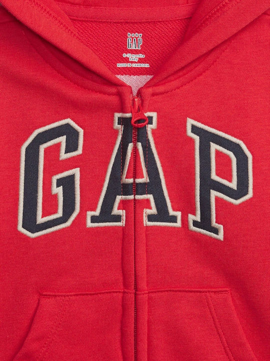 GAP Kids Sweatshirt Cardigan Red