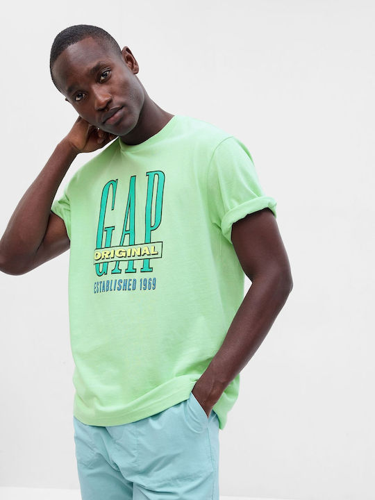 GAP Men's T-shirt Green