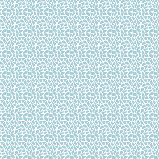 Charalambidis Textiles Mosaic Pillowcase Set Turquoise 50x70cm.