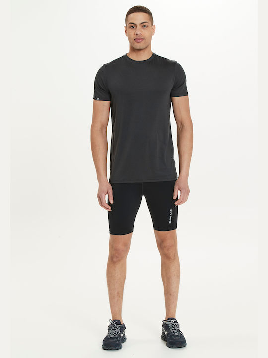 Elite Lab T-shirt Sustainable X1 Elite M S/S Tee - 1111 Black Melange