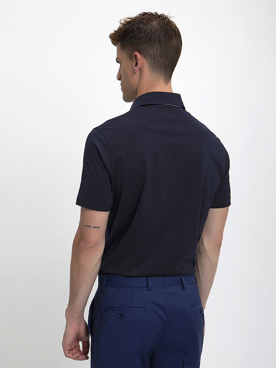 Jersey Polo T-shirt in Blue Kaiserhoff Dark Blue