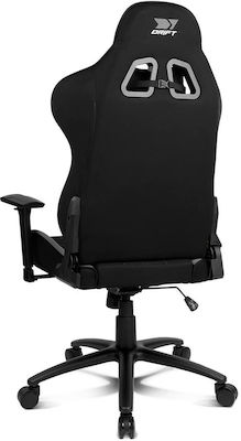 Drift DR110 Fabric Gaming Chair with Adjustable Arms Μαύρο / Γκρι