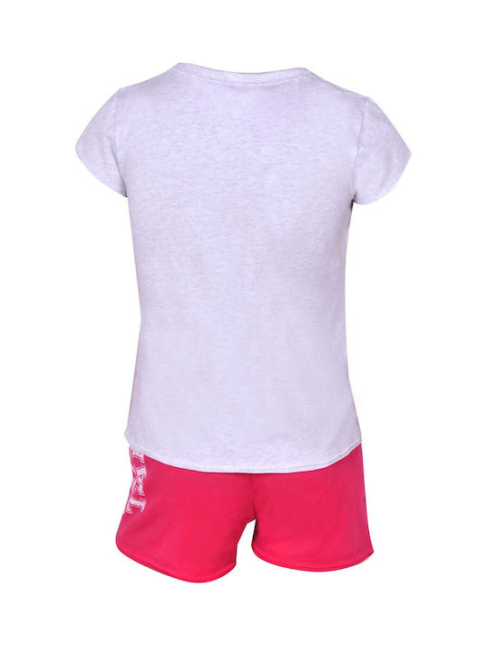 BodyTalk Kids Set with Shorts Summer 2pcs White Σετ Βερμούδα με Μπλουζάκι