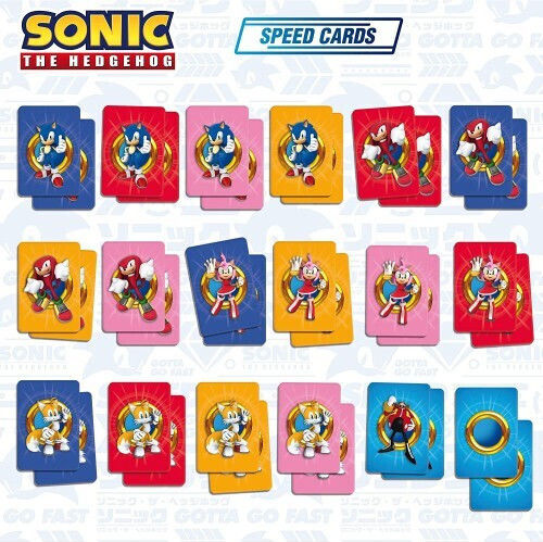 Επιτραπέζιο Παιχνίδι Sonic The Hedgehog Speed Cards για 2-4 Παίκτες 6+ Ετών (EN) Lisciani Giochi