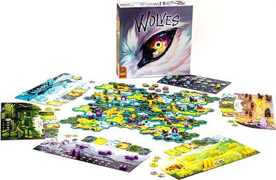 Pandasaurus Games Board Game The Wolves for 2-5 Players 14+ Years (EN)