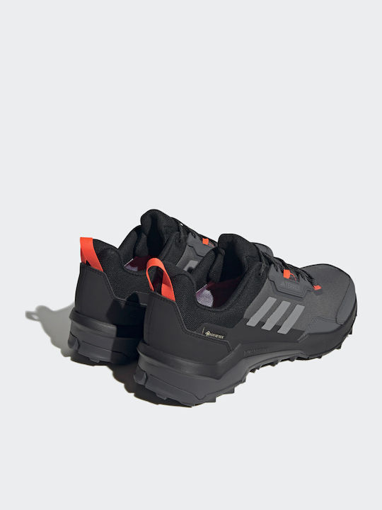 adidas Terrex AX4 Men's Hiking Shoes Waterproof With Gore-Tex Membrane Gray