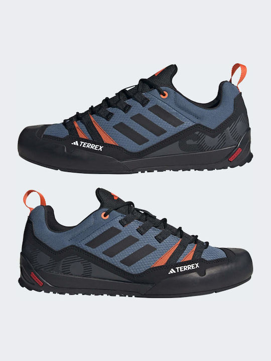 adidas Terrex Swift Solo 2.0 Männer Wanderschuhe Wasserdicht mit Gore-Tex-Membran Silber
