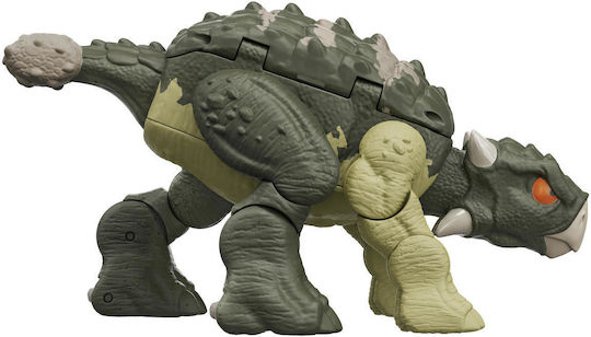 Φigură de acțiune Jurassic World Dinozaur Tyrannosaurus Rex & Ankylosaurus pentru copii de 6+ ani ani