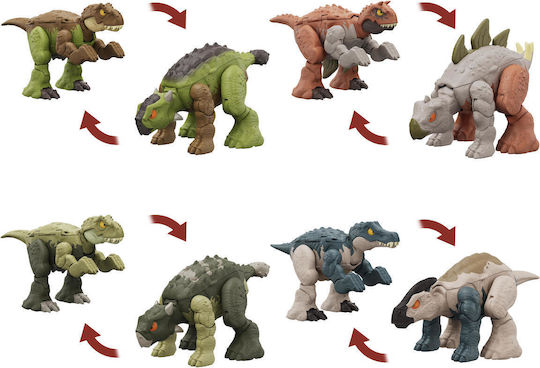 Action-Figur Carnotaurus and Stegosaurus Jurassische Welt Dinosaurier für 6+ Jahre Jahre (Verschiedene Designs/Sortimente von Designs) 1 Stk