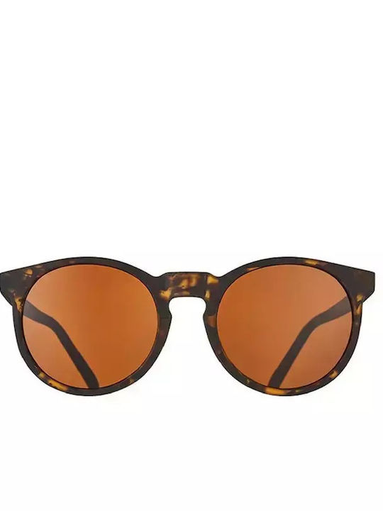 Goodr Nine Dollar Pour Over Sunglasses with Brown Plastic Frame and Brown Lens