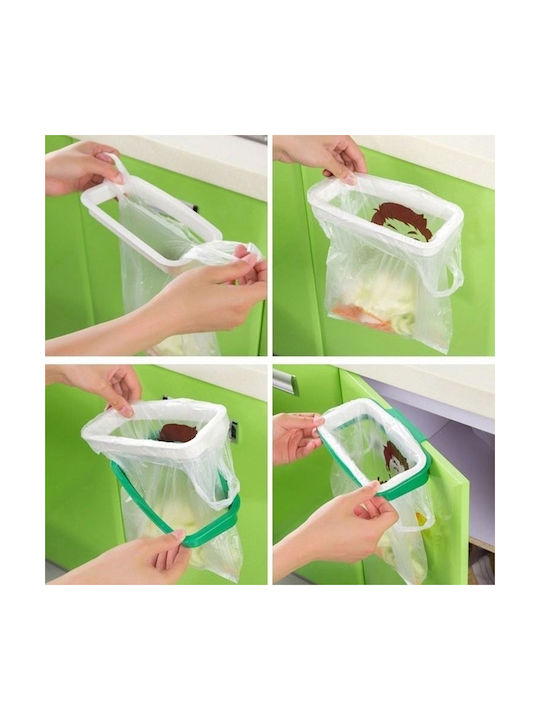 Data Media Bază De Susținere A Sacului Din Plastic 22x22x22cm Verde