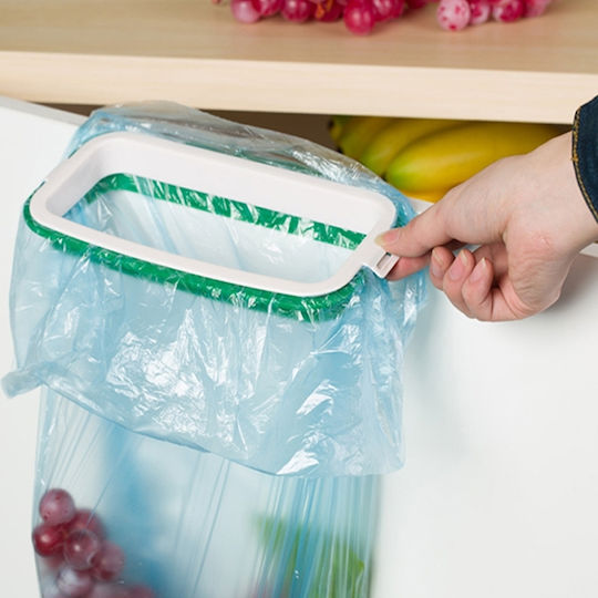 Data Media Plastic Bag Support Base 22x22x22cm Green