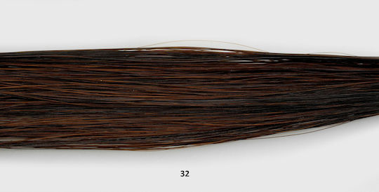 Haarteile in Kastanie Farbe 32