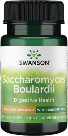 Swanson Saccharomyces Boulardii Präbiotika 30 veg. Kappen