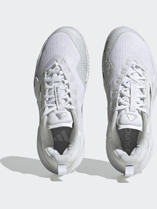 adidas Barricade Γυναικεία Παπούτσια Τένις για Σκληρά Γήπεδα Λευκά