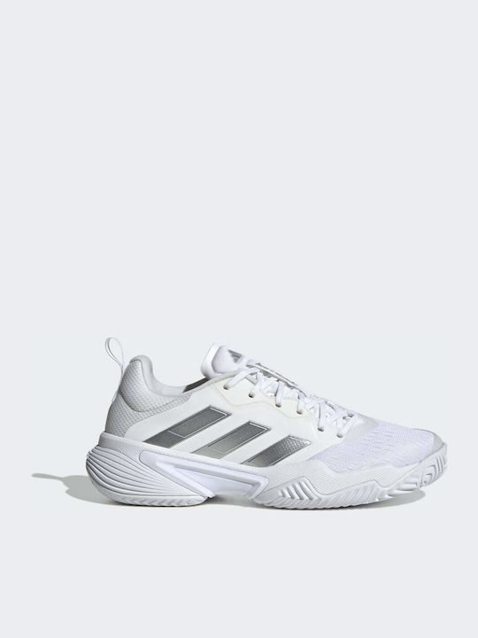 adidas Barricade Γυναικεία Παπούτσια Τένις για Σκληρά Γήπεδα Λευκά