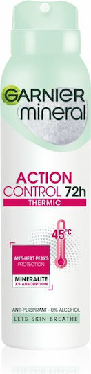 Garnier Action Control Thermic Αποσμητικό 72h σε Spray 150ml