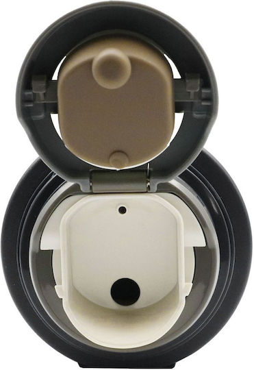 Factory Μπουκάλι Θερμός Ανοξείδωτο 1.6lt Μαύρο