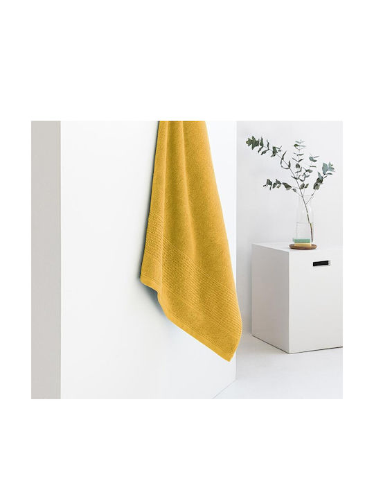 Palamaiki Facecloth Roke 50x90cm. Yellow Weight 600gr/m²