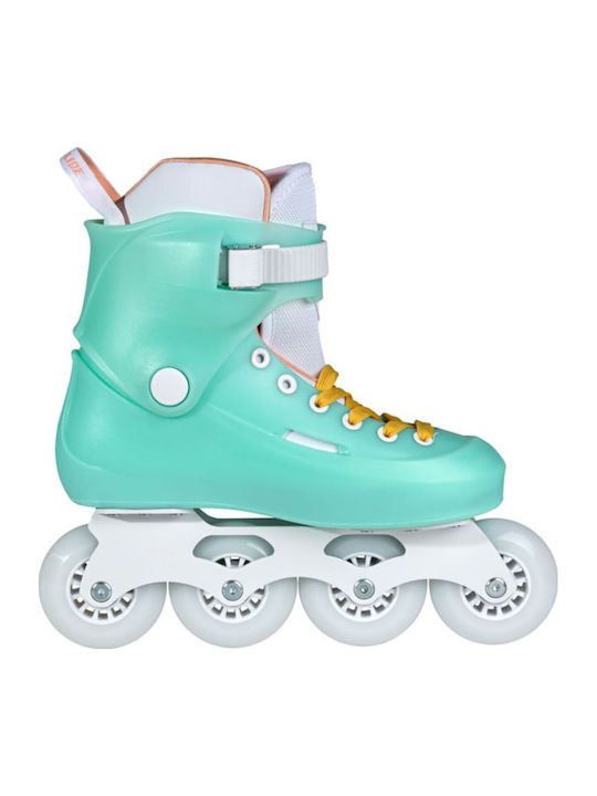 Powerslide Zoom Baby Blue 80 Inline Rollers Μπλε Ενηλίκων