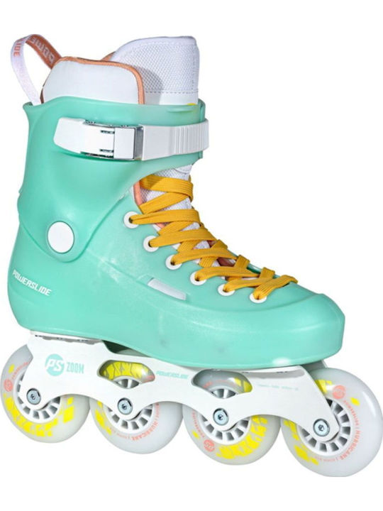 Powerslide Zoom Baby Blue 80 Inline Rollers Μπλε Ενηλίκων Powerslide Zoom Baby Blue 80 Inline Rollers Μπλε Ενηλίκων