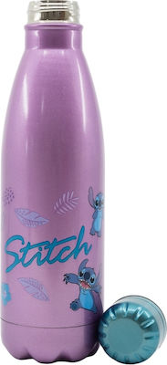 Stor Kids Water Bottle Lilo & Stitch Stainless Steel Purple 780ml