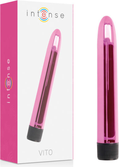 Intense Vito Classic Vibrator 17cm Pink