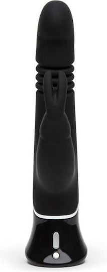 Fifty Shades of Grey Greedy Girl Thrusting Vibrator Rabbit 23cm Black