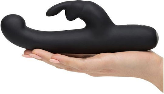 Happy Rabbit G-spot Slim Δονητής Rabbit 24cm Black