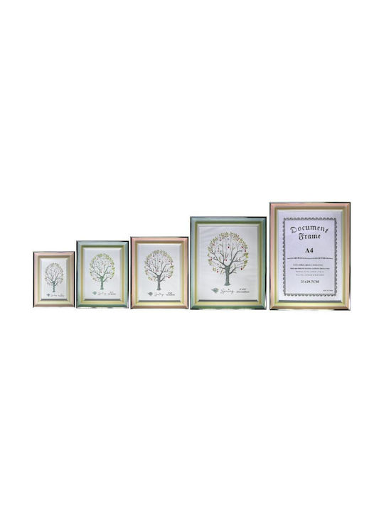 Viosarp Frame Wooden 10x15cm with Silver Frame