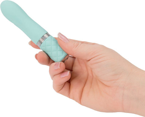 BMS Factory Pillow Talk Flirty Mini Δονητής 11cm Teal