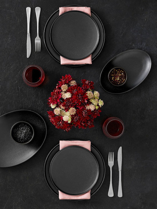 Maxwell & Williams Plate Soup made of Porcelain Black with Diameter 28cm