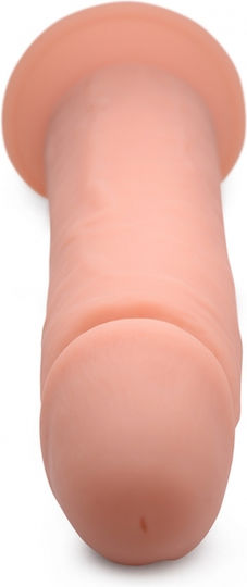 Curve Toys XL Realistic Vibrating Dildo with Suction Cup 25.5cm Flesh
