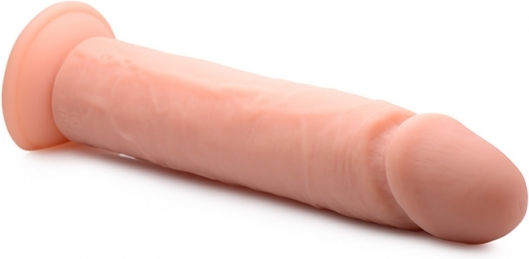 Curve Toys XL Realistic Vibrating Dildo with Suction Cup 25.5cm Flesh