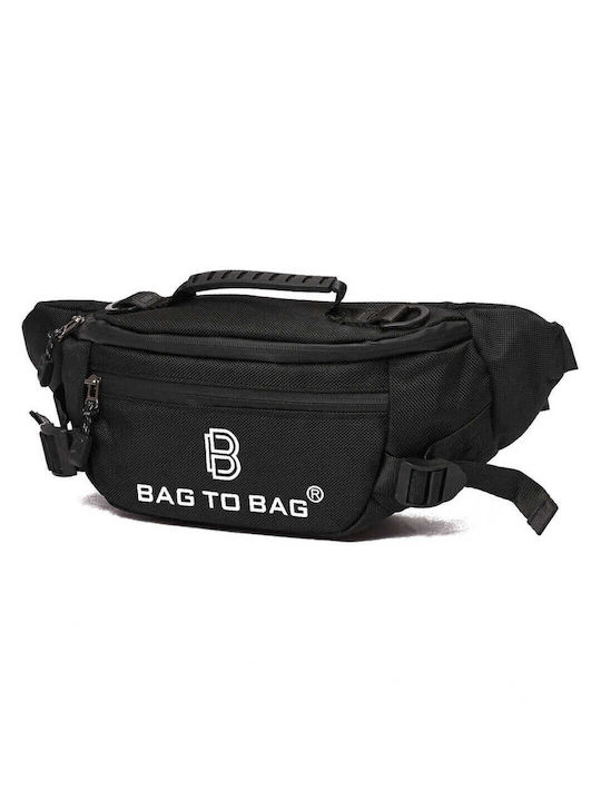 Bag to Bag Ανδρικό Τσαντάκι Μέσης Μαύρο