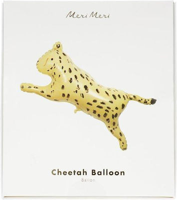 Balloon Foil Jumbo Beige Safari Cheetah 114cm