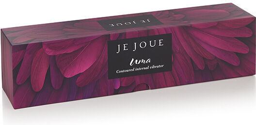 Je Joue Uma GSpot Vibrator Δονητής G-Spot με Remote Control 17.8cm Purple