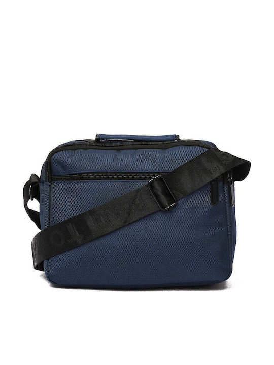 Herrentasche Schulter / Crossbody Blau