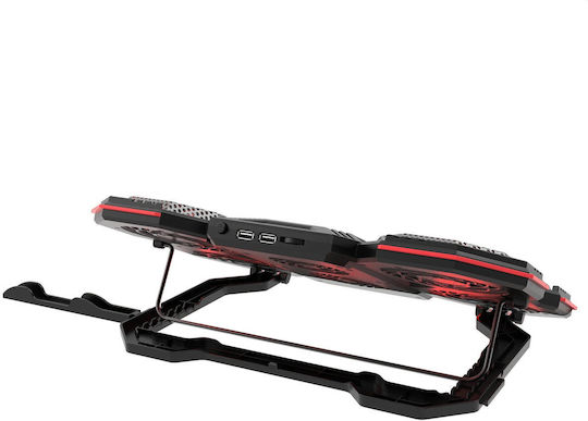 Marvo FN-41 Cooling Pad για Laptop έως 17.3" με 6 Ανεμιστήρες και Φωτισμό