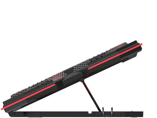 Marvo FN-41 Cooling Pad για Laptop έως 17.3" με 6 Ανεμιστήρες και Φωτισμό