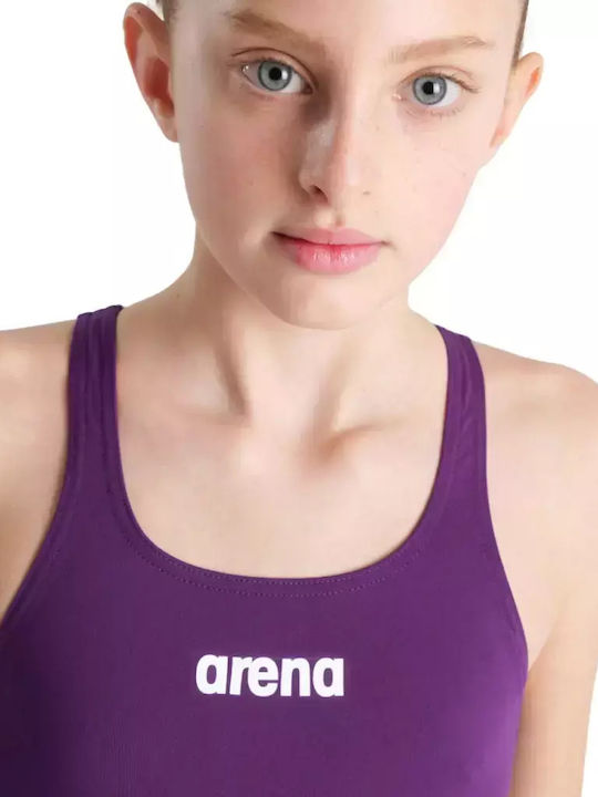 Arena Детски Бански Една част Лилав