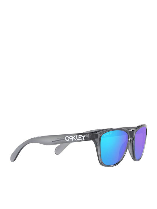 Oakley Frogskins Square Kids Sunglasses With Mirror Lens Black