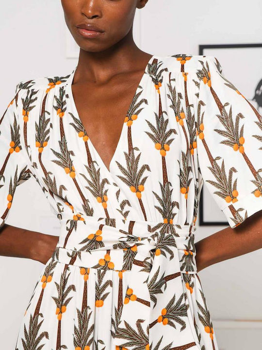 Palm trees dress print ARPYES