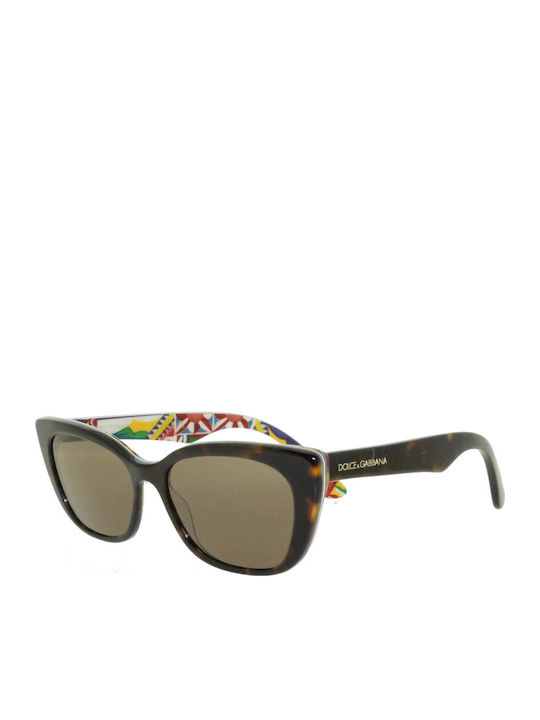 Dolce & Gabbana Vogue Cat Eye Kinder-Sonnenbrillen Braun