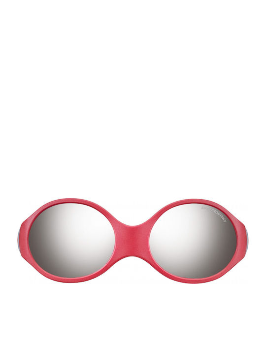 Julbo Loop L Παιδικά Γυαλιά Ηλίου με Καθρέφτη Φακό Red/Gray για 3-5 Ετών