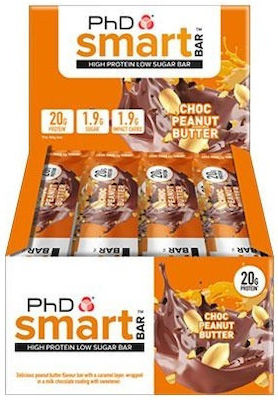 PhD Smart Riegel mit 21gr Protein & Geschmack Weiße Schokoladen-Blondie 12x64gr