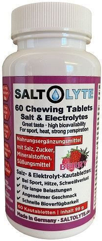 SaltStick Berry 60 chewable tabs